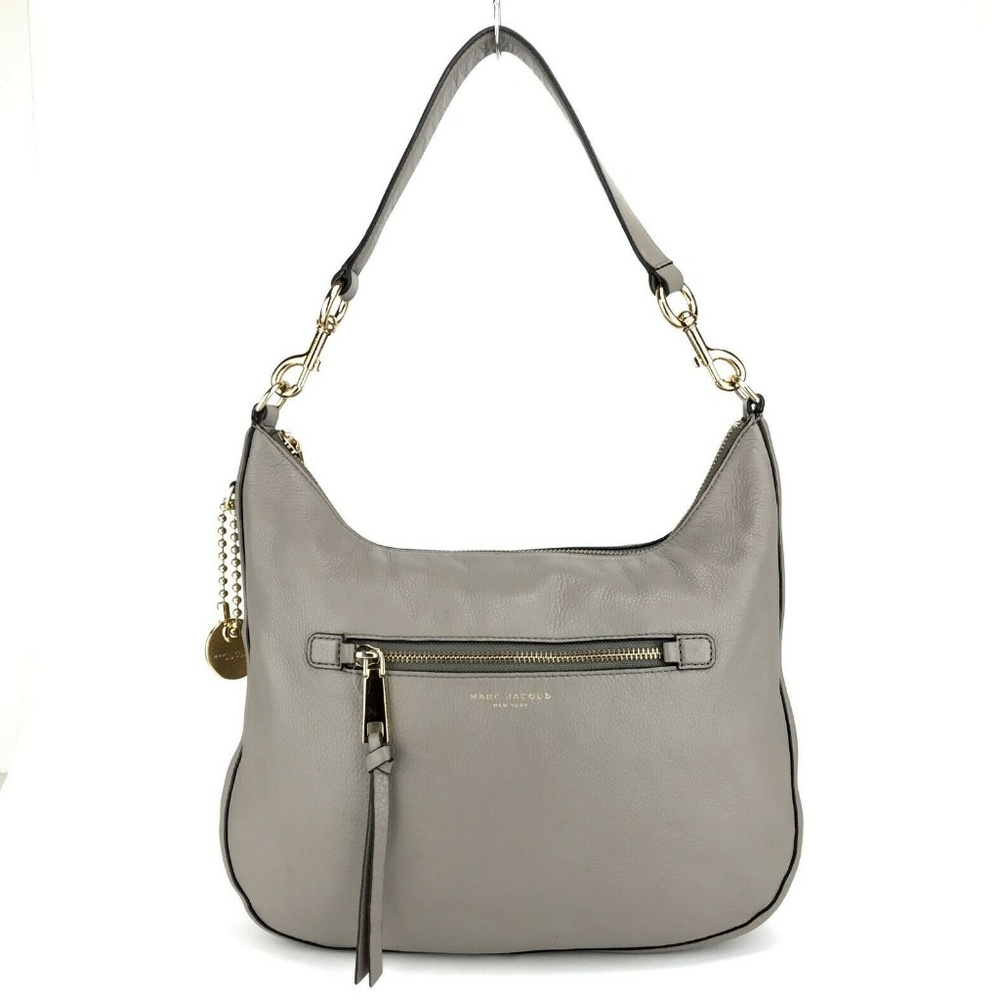 Marc Jacobs Recruit Hobo Shoulder Bag Taupe
